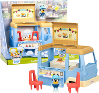 Moose Toys Ltd - Bluey - Lets Play Chef Food Truck Spielset, Spielfahrzeug
