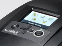 Godex C.itoh - Godex RT230i - Etikettendrucker - Thermodirekt / Thermotransfer - 6 cm Rolle - 300 dpi - bis zu 127 mm/Sek. - USB 2.0, LAN, seri