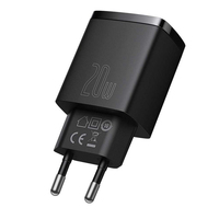 Baseus - CCXJ-B01 Ladeger�t f�r Mobilger�te Universal Schwarz AC Schnellladung Drinnen (CCXJ-B01)