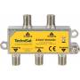 Technisat - TechniSat - Antennen-Splitter - F-Stecker zu F-Stecker - abgeschirmt - Silber