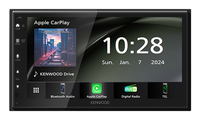 Kenwood - DMX6523DABS 2DIN Wireless CarPlay Android Auto