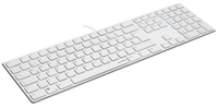 Speedlink - Tastatur RIVA Slim Metal Scissor, weiss retail [DE-Version, German Keyboard]