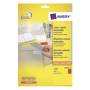 Avery Zweckform - L6034 - Permanentklebeetiketten - Rot - 63,5 x 33,9 mm - 480 Etikett(en) (20 Bogen x 24) (L6034-20)