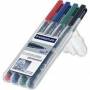 Staedtler - Folienstift Lumocolor F perm 4St