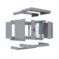 Efb 19 Wandgeh�use X-rack Mit Glast�r 400-600mm 9 2