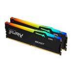 Kingston - Technology FURY Beast RGB Speichermodul 64 GB 2 x 32 GB DDR5 5600 MHz (KF556C36BBEAK2-64)