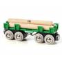 Brio - World Langholzwagen (gr�n)