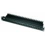 Teleg�rtner - Patchpanel 24xAMJ/AMJ-S-Mod./Kupplung 19 Schwar