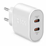 Sbs - PD Reiselader 20W 2x USB-C