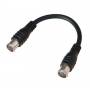 Kathrein - KATHREIN EVL 165 - RF-Adapter - F-Stecker (M) bis F-Stecker (M) - 16.5 cm - Schwarz