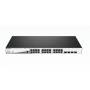 D-link - DGS 1210-28MP - Switch - verwaltet - 24 x 10/100/1000 (PoE+) + 4 x Gigabit SFP - Desktop, an Rack montierbar - PoE+