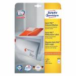 Avery Zweckform - 6172 - Wei� - Rechteck - 64.6 x 33.8 mm - A4 - Papier - Universal (6172)