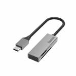 Hama Usb-kartenleser, Usb-c, Usb 3.0, Sd / Alu microsd (00200 - Hama 00200131 card reader USB 3.2 Gen 1 (3.1 Gen 1) Type-C Silver 