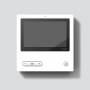 Siedle - BVPC 850-0 W Video-Zugangssystem 17,8 cm (7 ) Wei� (200044075-00)