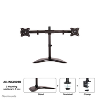 Newstar - Neomounts Full-Motion-Tischhalterung f�r 10-27 Bildschirme 16KG NM-D335DBLACK Black