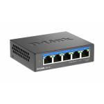 D-link - DMS 105 - Switch - unmanaged - 5 x 10/100/1000/2.5G - Desktop, wandmontierbar
