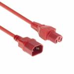Act - Powercord C14 - C15 red 2 m (AK5308)