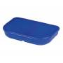 Herlitz - Brotdose Blau 23x15.5x4cm 2tlg. Push-Verschluss