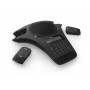 Snom - snom C520-WiMi - VoIP-Konferenztelefon - mit Bluetooth-Schnittstelle - DECT - dreiweg Anruffunktion - SIP - 3 Leitungen - Schwar