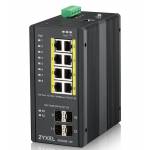 Zyxel - Zyxel Rgs200-12p 12-port Gbe Managed Poe Switch