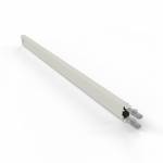 Patchbox - patchbox.one - Kupferkassette - einziehbar - CAT 6a - UTP - Grau (CONE30UTPSL)