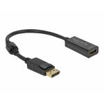Delock - DELOCK Displayport Adapter DP -> HDMI Buchse 4K Passiv schwa