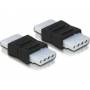 Delock - DeLOCK 65045 4-pin Molex 4-pin Molex Noir adaptateur et connecteur de c�bles