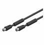 Good Connections - TV Antennenkabel schwarz 10m