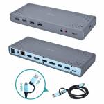 I-tec - i-tec USB 3.0 / USB-C / Thunderbolt 3 Dual Display Docking Station 