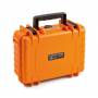 B & w - outdoor.case Type 1000 - Hartschalentasche f�r Kamera und Objektive - Polypropylen - orange