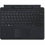 Microsoft - Microsoft Signature with Slim Pen 2 Black Microsoft Cover port QWERTZ German