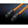 Rittal - Anschlussleitung L1000mm orange 5 St�ck