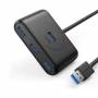 Ugreen - 20290 Schnittstellen-Hub USB 3.2 Gen 1 (3.1 Gen 1) Type-A 5000 Mbit/s Schwarz (20290)