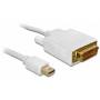 Delock - DELOCK DisplayPort 电缆 mini DP-> DVI (24+ 1) 公头/公头 2.00 m