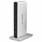 Startech - StarTech.com DVI Dual-Monitor Docking Station for Laptops - HDMI and VGA Adapters - USB 3.0