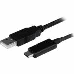 Startech - .com 1m USB 2.0 USB-A 转 USB-C 线缆-USB 连接器电缆-USB Type-C 电缆-1 m