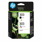 Hp - HP 303 Schwarz+Dreifarbig Tintenpatrone [EURO-Version]