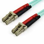 Startech - StarTech.com 450FBLCLC10 10 m OM4 LC auf LC Multimode Duplex LWL Patchkabel - T�rkis - 50/125 - LWL - 40 / 100Gb - LSZH - P