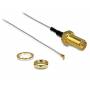 Delock - DeLOCK - Antennenkabel - I-PEX (M) - RP-SMA (W) - 20cm - Koax - Grau (88813)