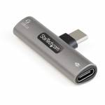 Startech.com Usb C Audio & Usb-c Audio Adapt Charge Adapter - StarTech.com USB C Audio & Charge Adapter, USB-C Audio Adapter with USB-C Audio Headphone/Headset Port and 60W USB Type-C Power 