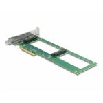 Delock - - Speicher-Controller - 2.5 (6.4 cm) - U.2 NVMe - PCIe 4.0 x8