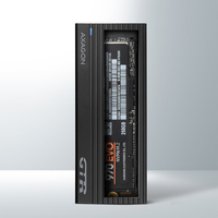 Axagon - EM2-GTR externes Geh�use f�r M.2 SSDs USB-C 3.2 Gen 2, schwarz (EEM2-GTR)