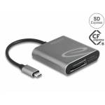 Delock - USB Type-C? Card reader for SD Express and CFexpress memory cards (91000)