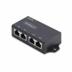 Startech - StarTech.com 2-Port Gigabit Midspan PoE+ Injector, 10/100/1000Mbps, PoE+ (802.3af/at), 30W, 1Gbps Ethernet, Wall Mountable, Unmanaged Inline Power Over Ethernet