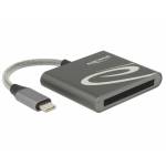 Delock - DeLOCK 91745 card reader Black,Silver USB 3.0 (3.1 Gen 1) Type-C