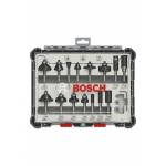 Bosch - Fr�ser-Set, 15-teilig